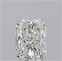 Natural Diamond 2.02 Carats, Radiant with  Cut, G Color, SI1 Clarity and Certified by GIA