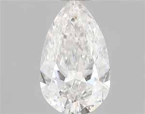 Picture of Natural Diamond 0.43 Carats, Pear with  Cut, F Color, SI2 Clarity and Certified by GIA