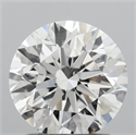 Del inventario de diamantes de laboratorio, 1.51 quilates, Redondo , Color E, claridad VVS2 y certificado IGI