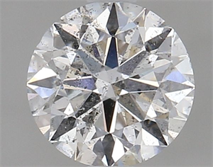 Picture of Natural Diamond 1.00 Carats, Round with Excellent Cut, E Color, I1 Clarity and Certified by GIA