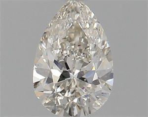 Foto Diamante Natural 0.72 quilates, De pera , Color K, claridad SI1 y certificado GIA de