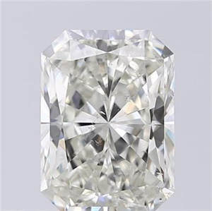 Picture of Natural Diamond 2.52 Carats, Radiant with  Cut, J Color, SI2 Clarity and Certified by GIA