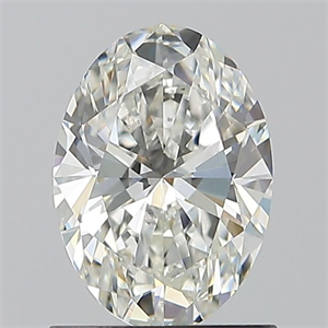 Foto Diamante Natural 1.01 quilates, Ovalado , Color G, claridad VS2 y certificado GIA de