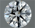 Natural Diamond 0.70 Carats, Round with Excellent Cut, G Color, SI1 Clarity and Certified by GIA