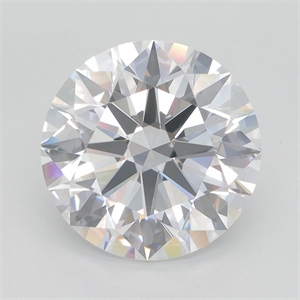 Picture of Lab Grown Diamond 6.69 Carats, Round with Excellent Cut, D Color, VVS1 Clarity and Certified by GIA