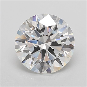 Picture of Lab Grown Diamond 5.03 Carats, Round with Ideal Cut, F Color, VVS2 Clarity and Certified by IGI