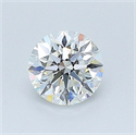 Diamante Natural 0.51 quilates, Redondo , Color H, claridad VVS1 y certificado GIA