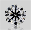 Natural Diamond 3.11 Carats, Round with Very Good Cut, K Color, SI1 Clarity and Certified by GIA