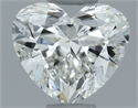 Diamante Natural 0.60 quilates, Corazón , Color J, claridad SI1 y certificado GIA