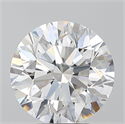 Natural Diamond 4.00 Carats, Round with Excellent Cut, D Color, IF Clarity and Certified by GIA