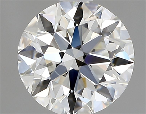 Picture of Natural Diamond 0.90 Carats, Round with Excellent Cut, H Color, SI1 Clarity and Certified by GIA