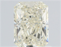 Natural Diamond 1.01 Carats, Radiant with  Cut, N Color, VS1 Clarity and Certified by GIA
