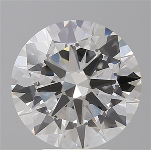 Picture of Lab Grown Diamond 5.04 Carats, Round with Excellent Cut, F Color, VS1 Clarity and Certified by IGI