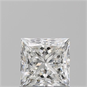 Natural Diamond 1.01 Carats, Princess with  Cut, F Color, VVS2 Clarity and Certified by GIA