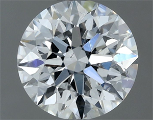 Picture of Natural Diamond 0.71 Carats, Round with Excellent Cut, E Color, SI1 Clarity and Certified by GIA