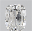 Natural Diamond 1.50 Carats, Cushion with  Cut, F Color, SI2 Clarity and Certified by GIA