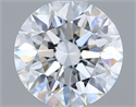 Lab Grown Diamond 1.06 Carats, Round with Excellent Cut, D Color, VS1 Clarity and Certified by IGI