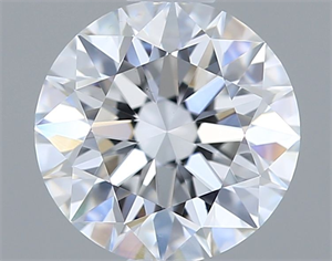 Picture of Lab Grown Diamond 1.06 Carats, Round with Excellent Cut, D Color, VS1 Clarity and Certified by IGI