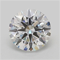 Lab Grown Diamond 1.02 Carats, Round with Ideal Cut, D Color, VVS2 Clarity and Certified by IGI