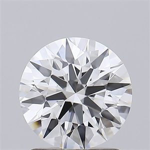 Picture of Lab Grown Diamond 1.41 Carats, Round with Excellent Cut, D Color, VS1 Clarity and Certified by IGI