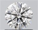 Diamante Natural 0.70 quilates, Redondo , Color E, claridad VVS2 y certificado GIA