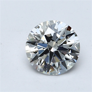 Picture of Lab Grown Diamond 4.01 Carats, Round with Ideal Cut, E Color, VVS2 Clarity and Certified by IGI