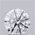 Lab Grown Diamond 1.52 Carats, Round with Ideal Cut, D Color, VS1 Clarity and Certified by IGI