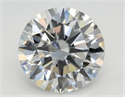 Lab Grown Diamond 2.03 Carats, Round with Excellent Cut, E Color, VS1 Clarity and Certified by GIA