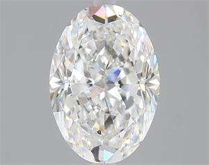 Picture of Natural Diamond 2.01 Carats, Oval with  Cut, E Color, SI1 Clarity and Certified by GIA