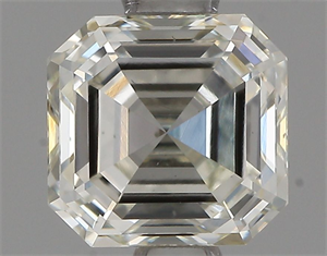 Picture of Natural Diamond 1.01 Carats, Asscher with  Cut, J Color, VS2 Clarity and Certified by IGI