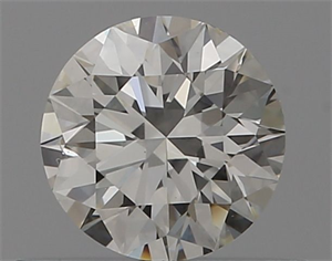 Picture of Natural Diamond 0.44 Carats, Round with Excellent Cut, I Color, VVS1 Clarity and Certified by GIA