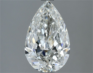 Foto Diamante Natural 1.71 quilates, De pera , Color G, claridad VS2 y certificado IGI de