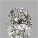 Natural Diamond 0.20 Carats, Oval with  Cut, I Color, VVS2 Clarity and Certified by IGI