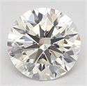 Natural Diamond 0.72 Carats, Round with Excellent Cut, J Color, VVS2 Clarity and Certified by GIA