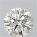 Diamante Natural 3.01 quilates, Redondo , Color L, claridad SI2 y certificado GIA