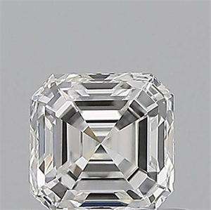 Picture of Natural Diamond 0.70 Carats, Asscher with  Cut, G Color, VVS1 Clarity and Certified by GIA