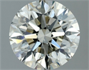 Diamante Natural 1.62 quilates, Redondo , Color K, claridad VS2 y certificado IGI