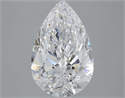 Diamante Natural 3.51 quilates, De pera , Color D, claridad VS2 y certificado GIA