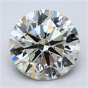Diamante Natural 2.01 quilates, Redondo , Color M, claridad VVS2 y certificado GIA