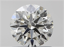 Diamante Natural 0.75 quilates, Redondo , Color M, claridad VVS2 y certificado GIA