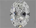 Natural Diamond 1.03 Carats, Oval with  Cut, E Color, IF Clarity and Certified by GIA
