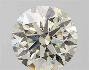 Picture of Natural Diamond 2.51 Carats, Round with Very Good Cut, J Color, SI1 Clarity and Certified by IGI