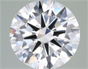 Del inventario de diamantes de laboratorio, 3.01 quilates, Redondo , Color E, claridad VVS2 y certificado IGI