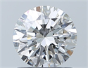 Natural Diamond 0.90 Carats, Round with Excellent Cut, F Color, SI2 Clarity and Certified by GIA