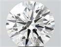 Del inventario de diamantes de laboratorio, 4.01 quilates, Redondo , Color F, claridad VVS2 y certificado IGI