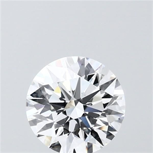 Picture of Lab Grown Diamond 1.50 Carats, Round with Ideal Cut, D Color, VVS2 Clarity and Certified by IGI