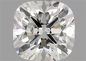 Foto Diamante Natural 1.72 quilates, Del cojín , Color I, claridad SI2 y certificado GIA de