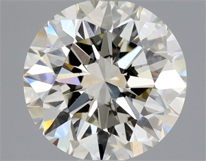 Picture of Natural Diamond 0.80 Carats, Round with Excellent Cut, K Color, SI1 Clarity and Certified by GIA