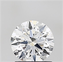 Del inventario de diamantes de laboratorio, 1.28 quilates, Redondo , Color E, claridad VVS2 y certificado IGI
