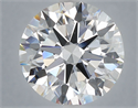 Lab Grown Diamond 7.06 Carats, Round with Excellent Cut, E Color, VVS2 Clarity and Certified by IGI